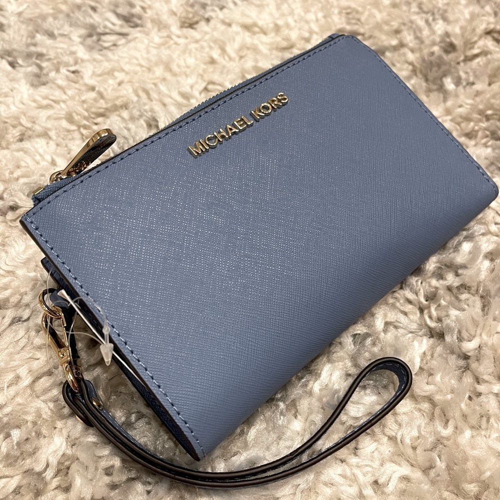 Michael Kors Jet Set Double Zip Wristlet